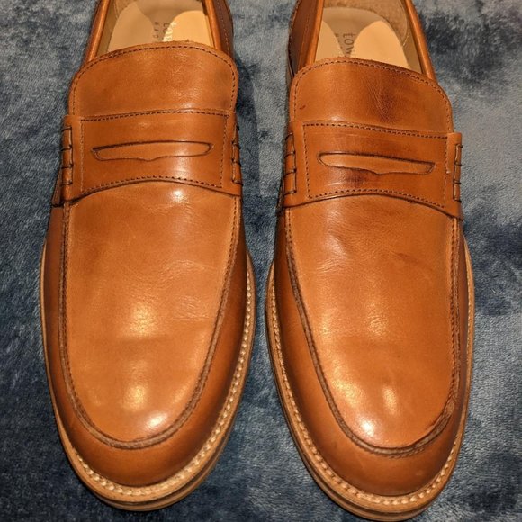 Town Shoes Leather Penny Loafer | Size 45/11 D | New - Picture 4 of 9